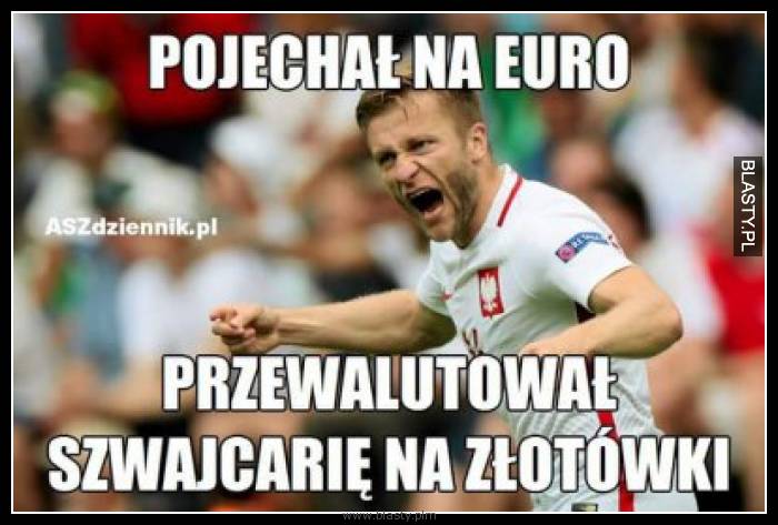 Pojechał na Euro przewalutował szwajcarię na złotówki