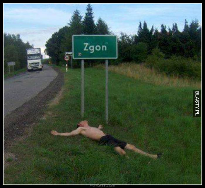 Zgon