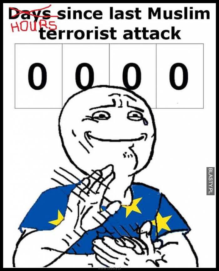 Godziny od ostatniego ataku terrorystycznego