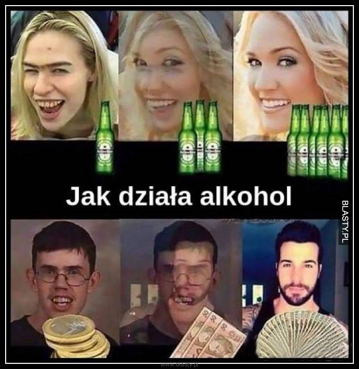 Jak działa alkohol