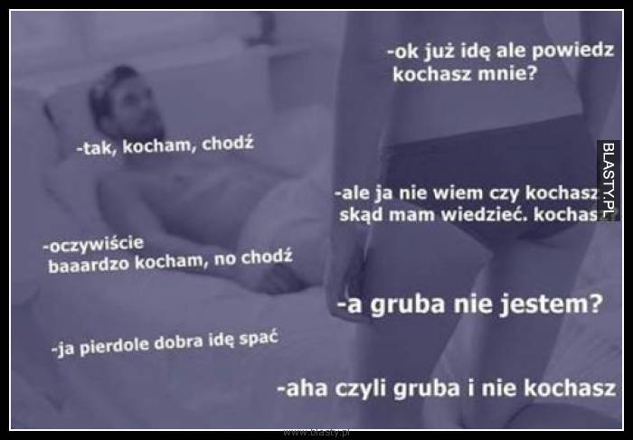 Powiedź kochasz mnie