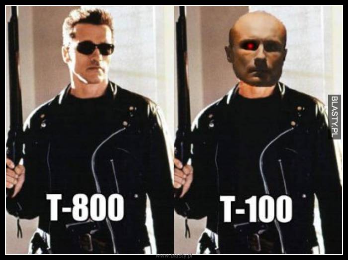 T-800 vs T-100