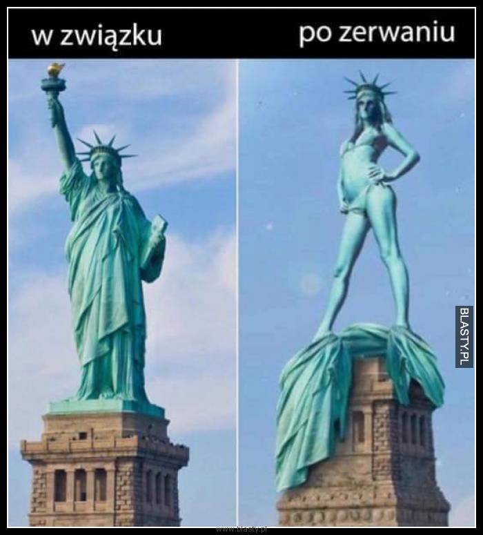 W związku vs po zerwaniu