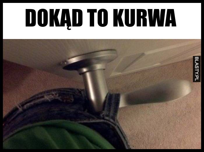 Dokąd to kurwa