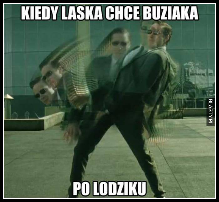 Kiedy laska chce buziaka po lodziku