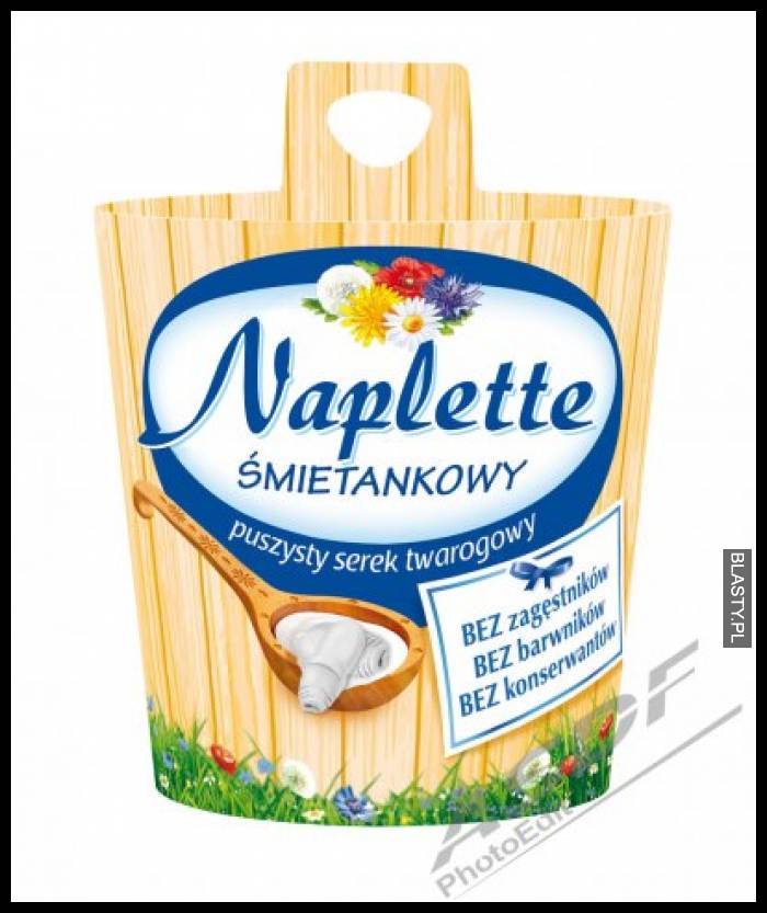 Naplette śmietankowy