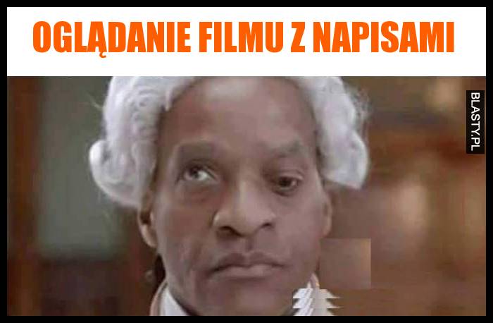 Oglądanie filmu z napisami