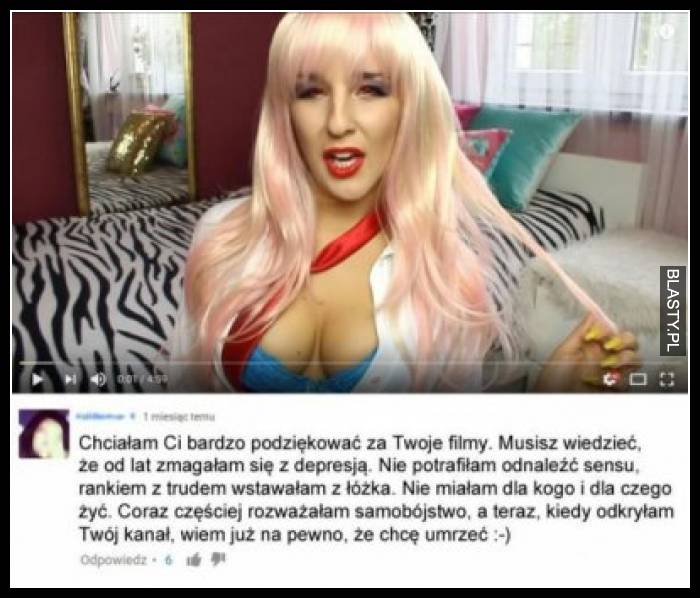 Podziękowania dla sexmasterki - chciałam Ci bardzo podziękować za Twoje filmy