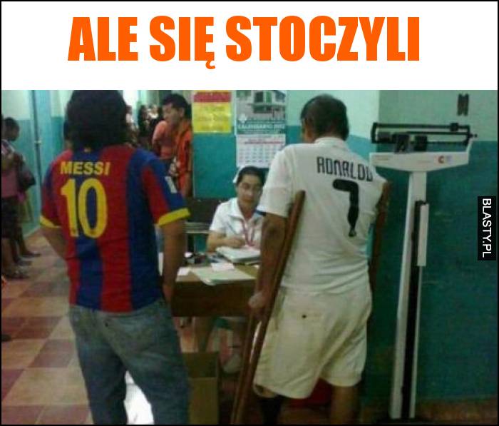 Ale się stoczyli