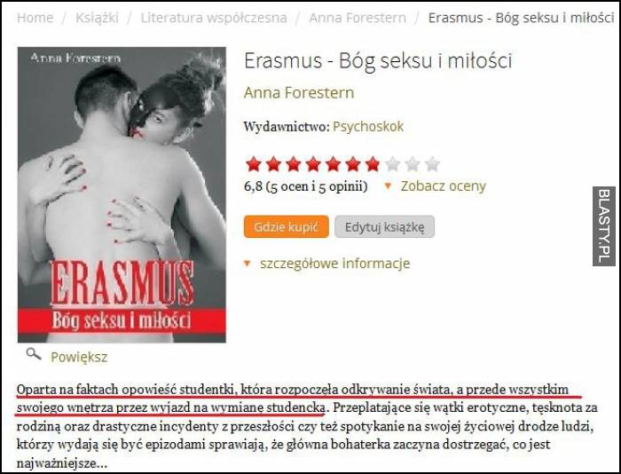 Erasmus bóg seksu i miłości