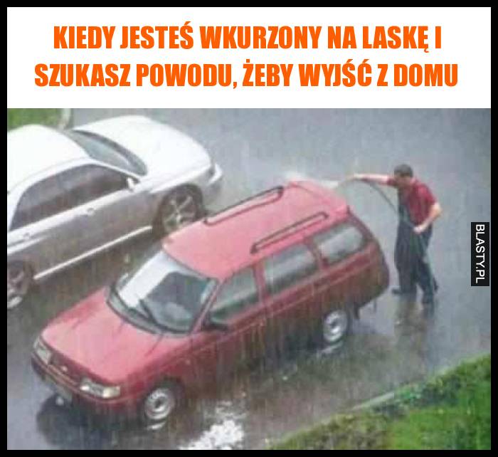 Kiedy jesteś wkurzony na laskę i szukasz powodu, żeby wyjść z domu