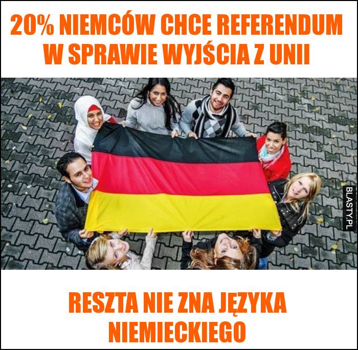 niemcy chcą wyjść z Unii Europejskiej