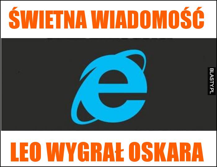 Świetna wiadomość Leo wygrał Oskara