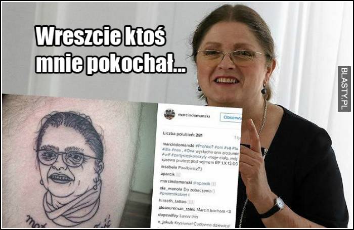 Zakochany fan i Krystyna Pawłowicz