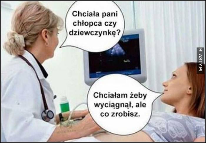 Chciała pani synka czy dziewczynkę