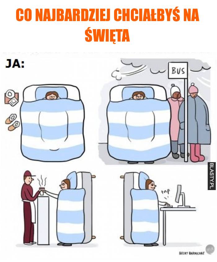 Co najbardziej chciałbyś na święta