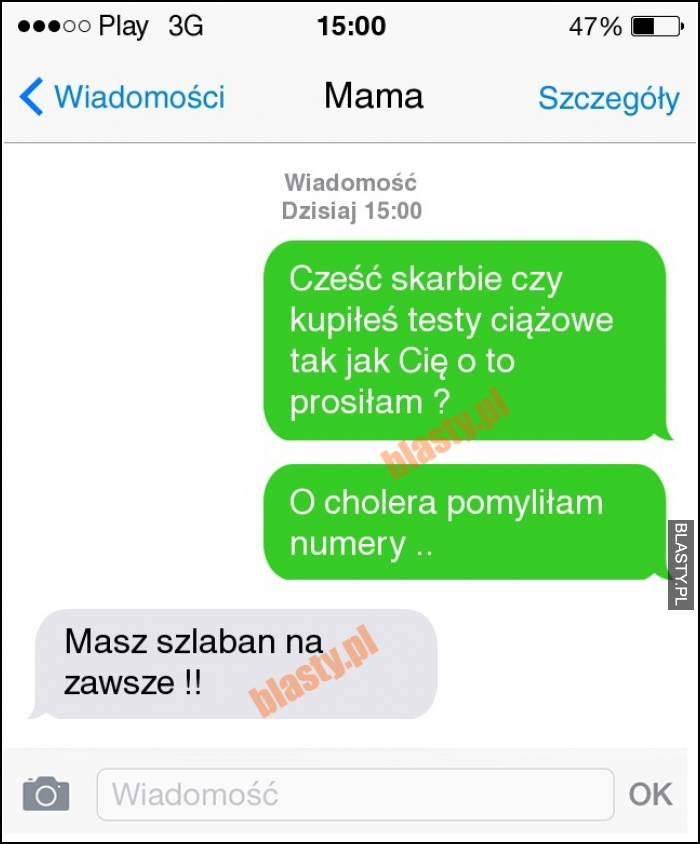 Cześć skarbie czy kupiłaś testy ciążowe