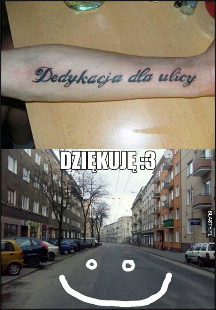 Dedykacja dla ulicy