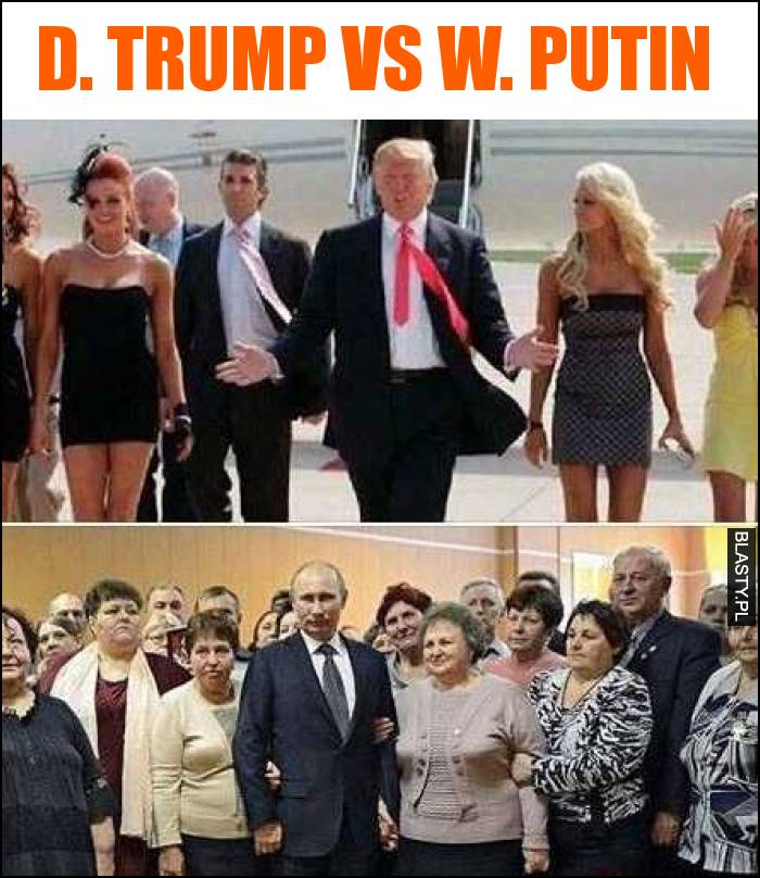 Donald Trump vs Wladimir Putin