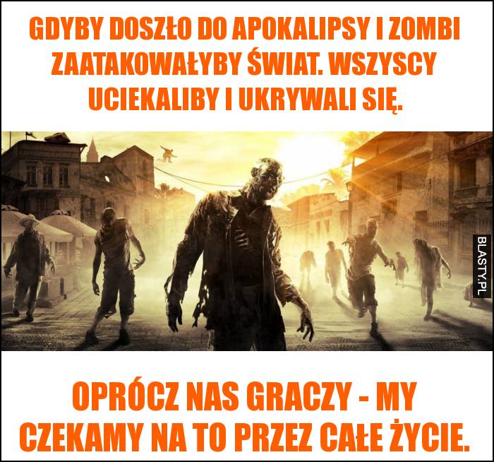 Gdyby doszło do apokalipsy i zombi zaatakowałyby świat