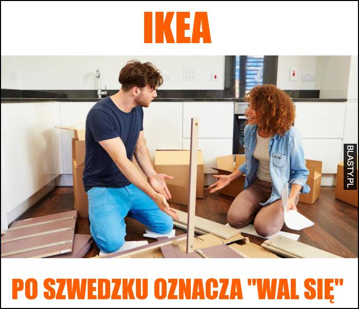 ikea po szwedzku oznacza