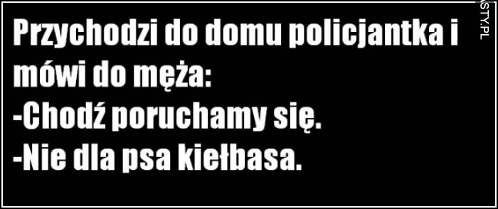 Nie dla psa kiełbasa