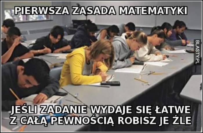 Pierwsza zasada matematyki