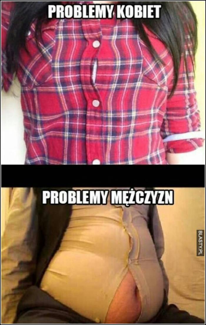 Problem kobiet vs problem mężczyzn