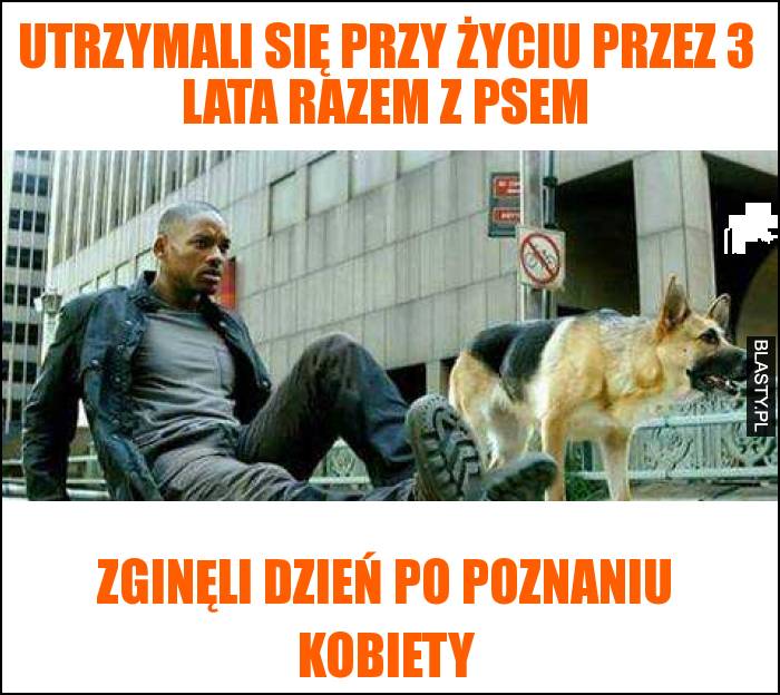 Utrzymali się przy życiu przez 3 lata razem z psem