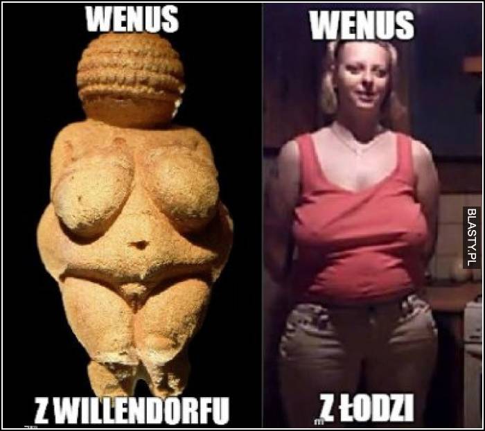 Wenus z Willendorfu vs Wenus z Łodzi
