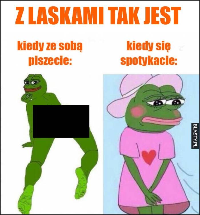 Z laskami tak jest