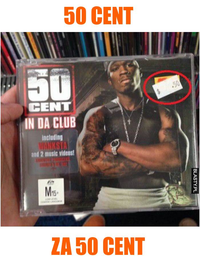 50 cent za 50 cent