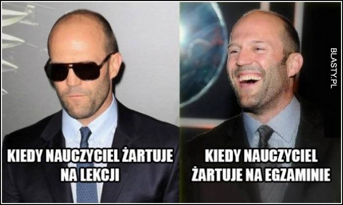 kiedy nauczyciel żartuje ma lekcji