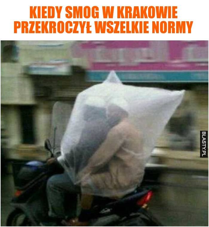 Kiedy smog w Krakowie przekroczył wszelkie normy