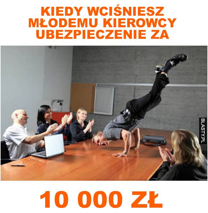 Kiedy wciśniesz młodemu kierowcy ubezpieczenie za 10 000 zł