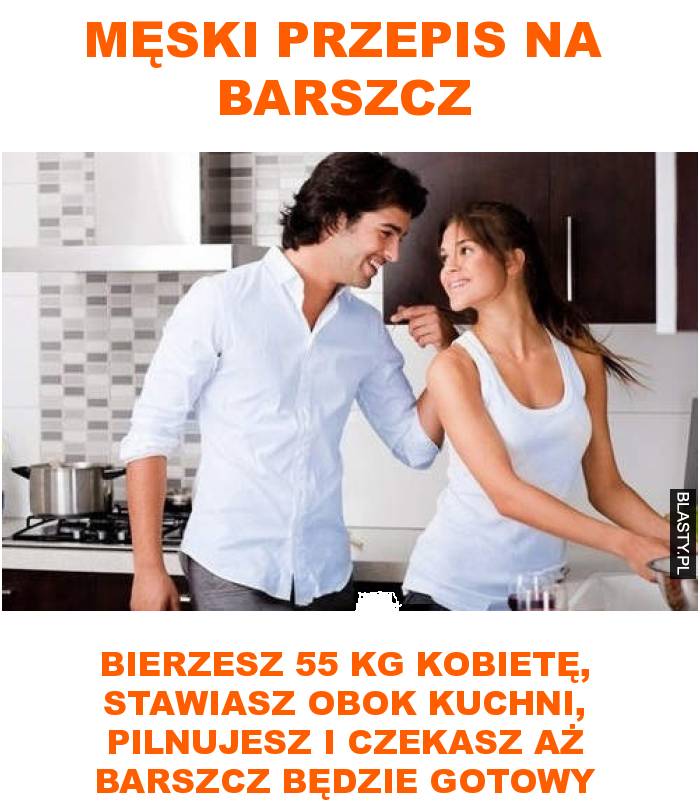 Męski przepis na barszcz