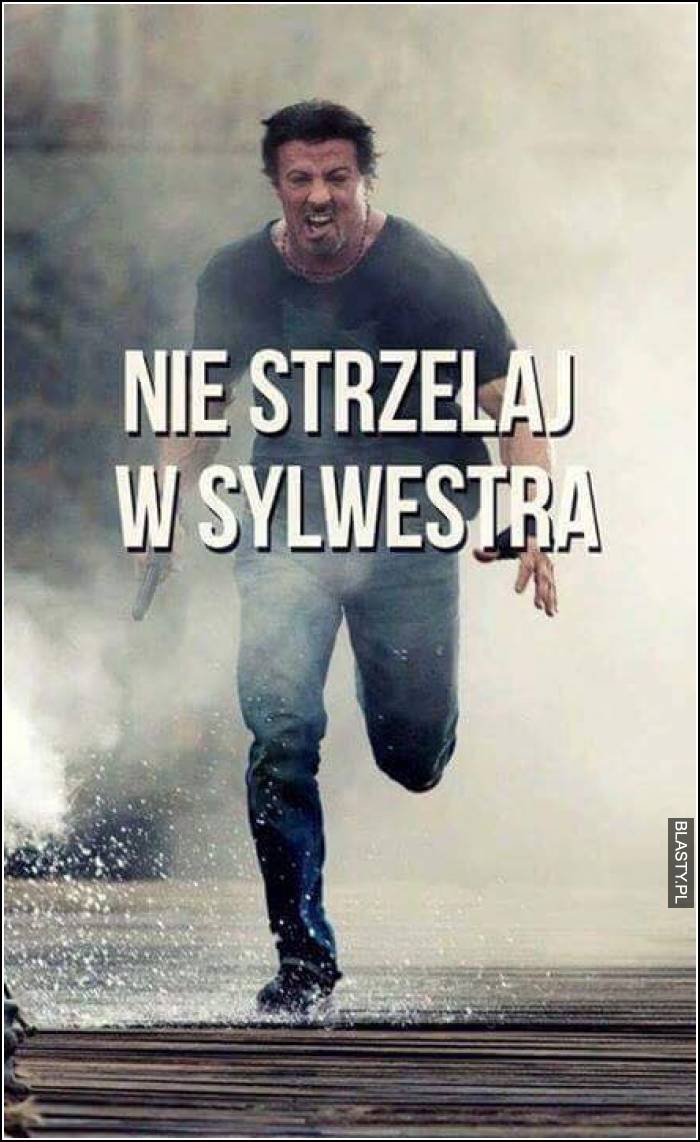 Nie strzelaj w sylwestra