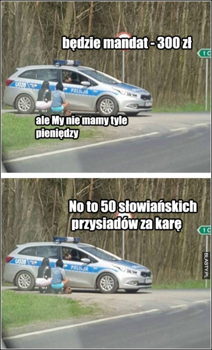 słowiańskie przysiady za karę