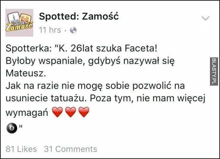 Spotted zamość 26latka szuka faceta