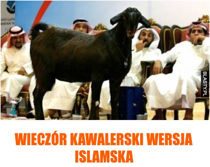 Wieczór kawalerski wersja islamska