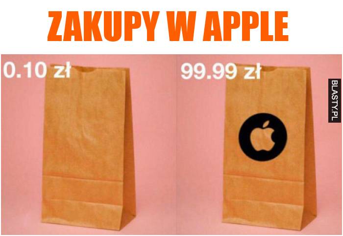 zakupy w apple