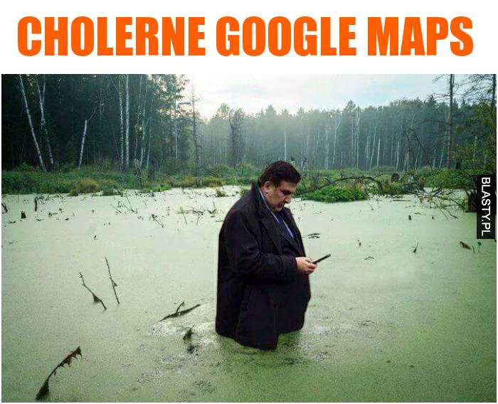 cholerne Google Maps