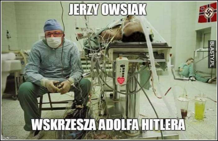 Jerzy Owsiak wskrzesza Adolfa Hitlera