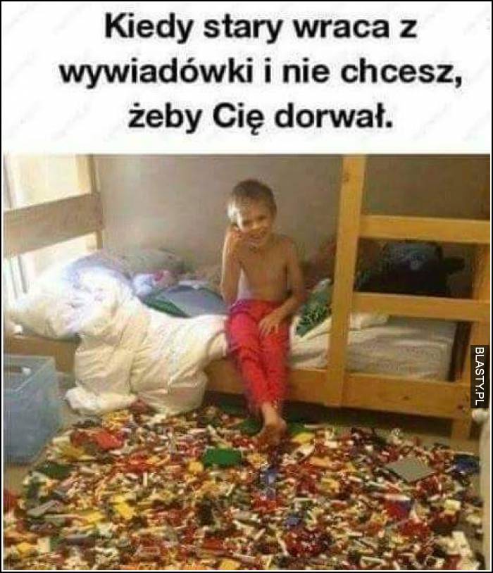 kiedy stary wraca z wywiadówki