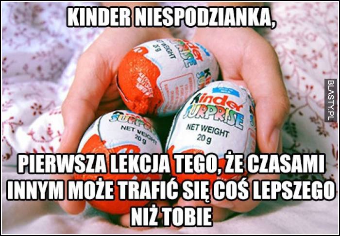 kinder niespodzianka