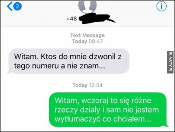 Ktoś dzwonił do mnie z takiego numeru - nowy rok