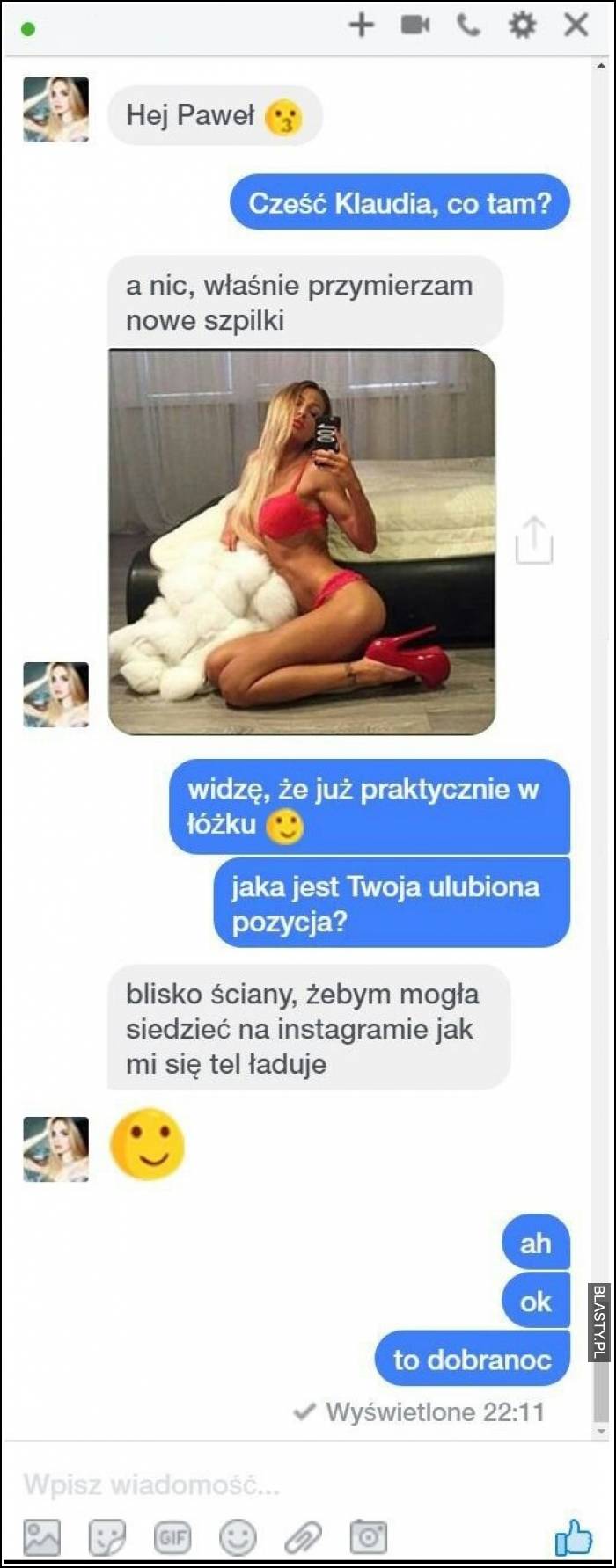 Przymieżam nowe szpilki