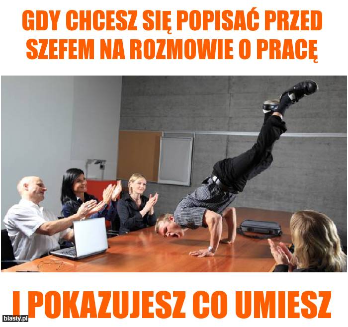 rozmowa o pracę