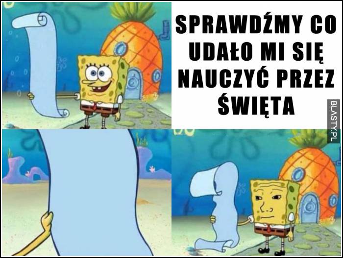 Sprawdźmy co udało mi się nauczyć przez święta