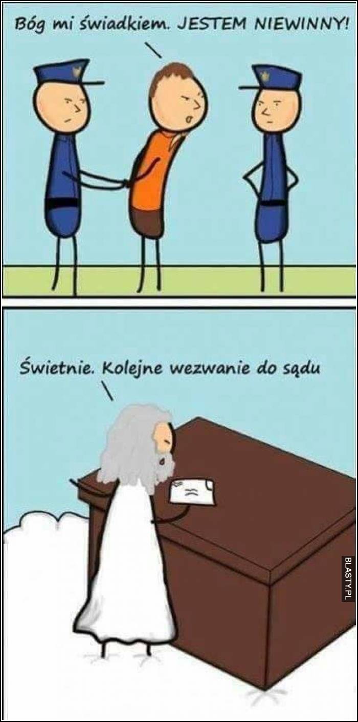 Bóg mi świadkiem - niewinny